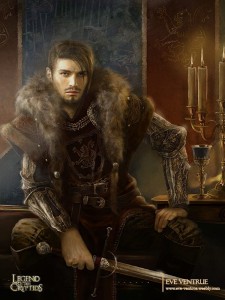 Male-Fantasy-Warrior-Iron-gloves-fur-leather.-Medieval.